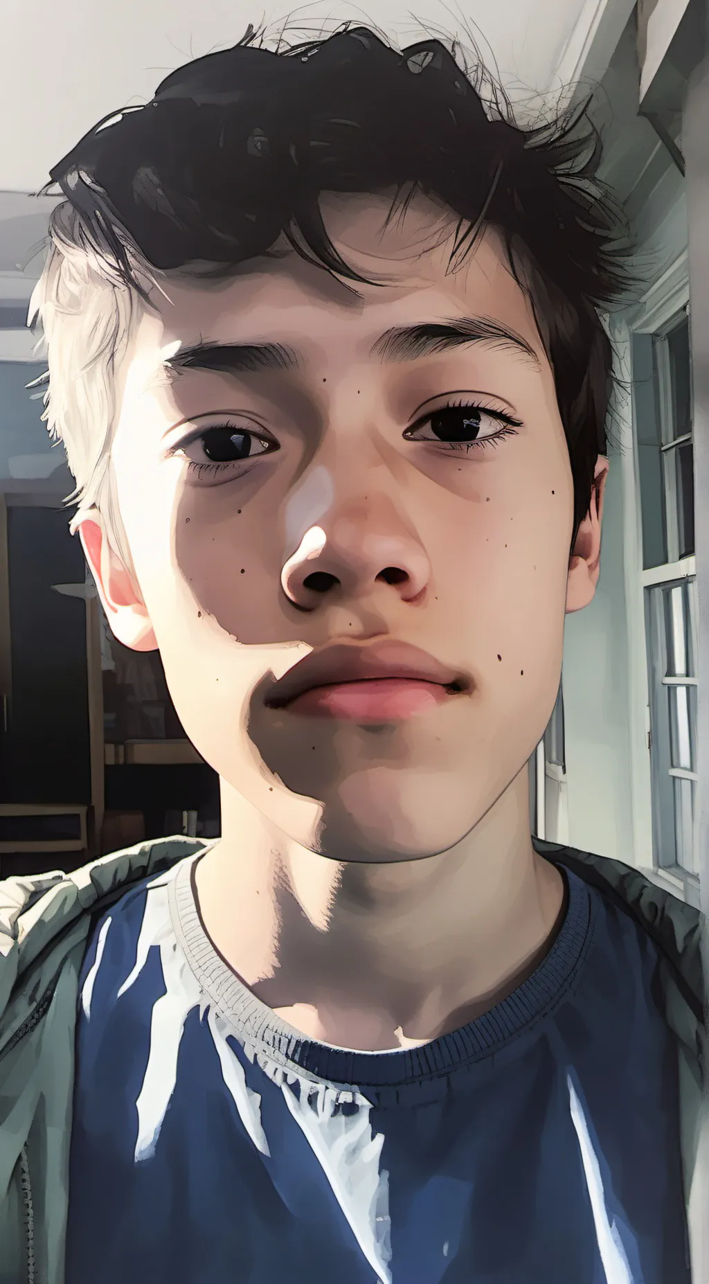ai character: Justin background