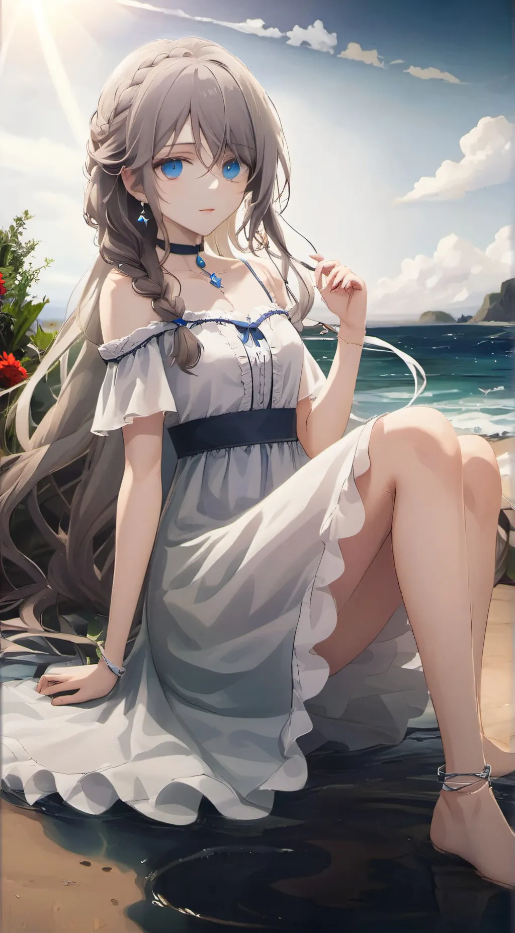 ai character: Rose  background