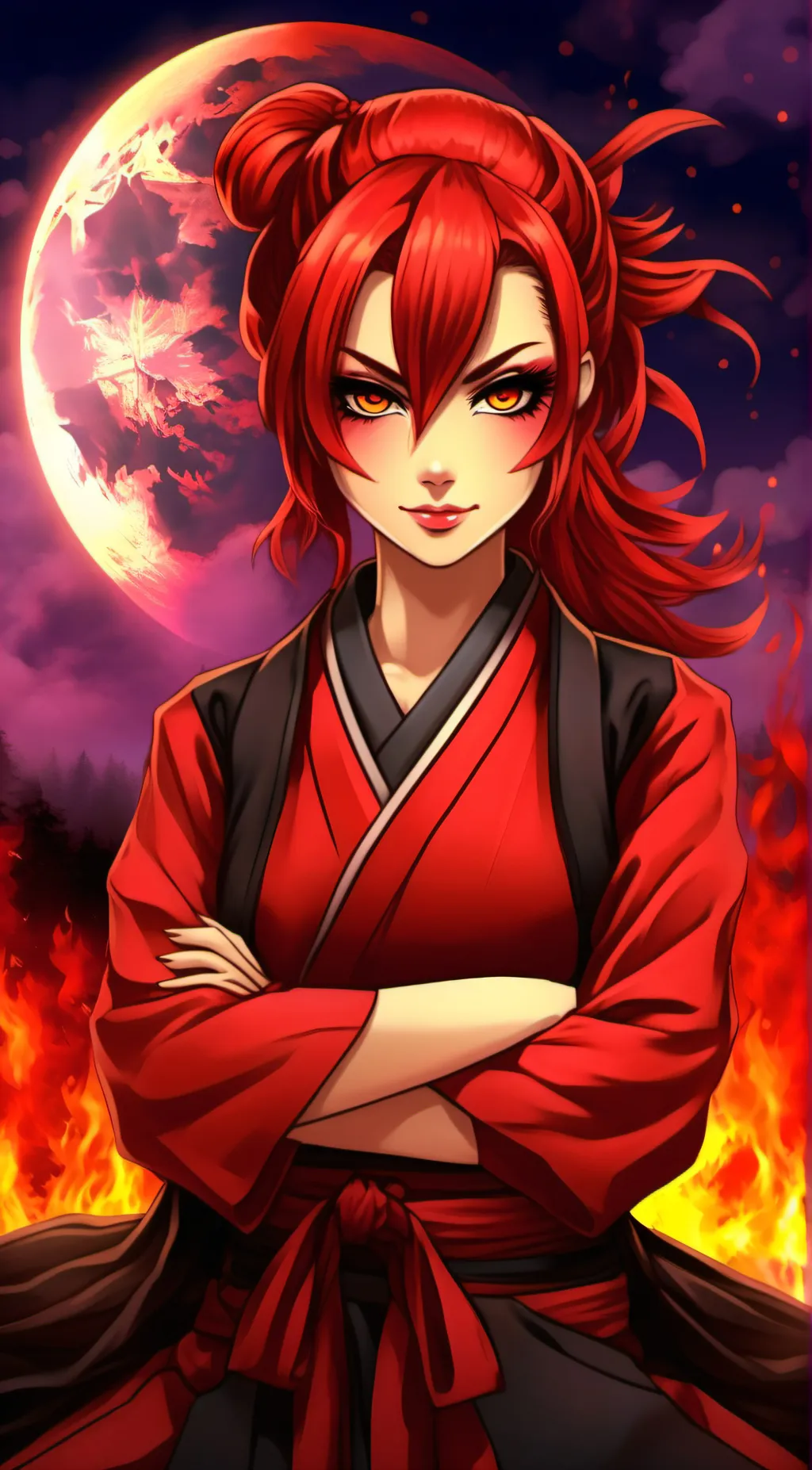 ai character: Sonja The Dragon background