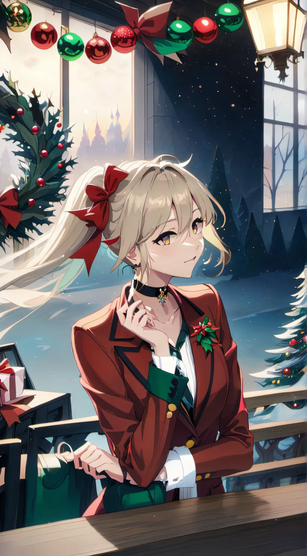 ai character: LILY  background