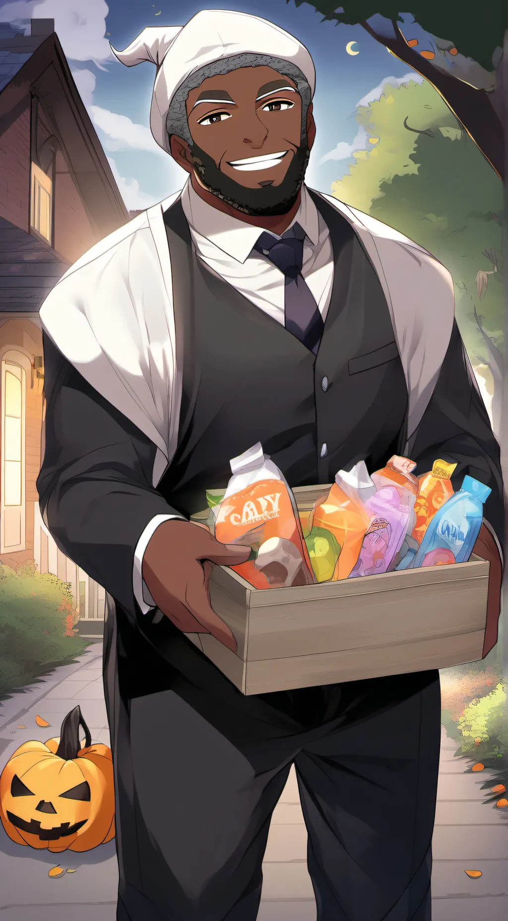 ai character: Big dick Randy background
