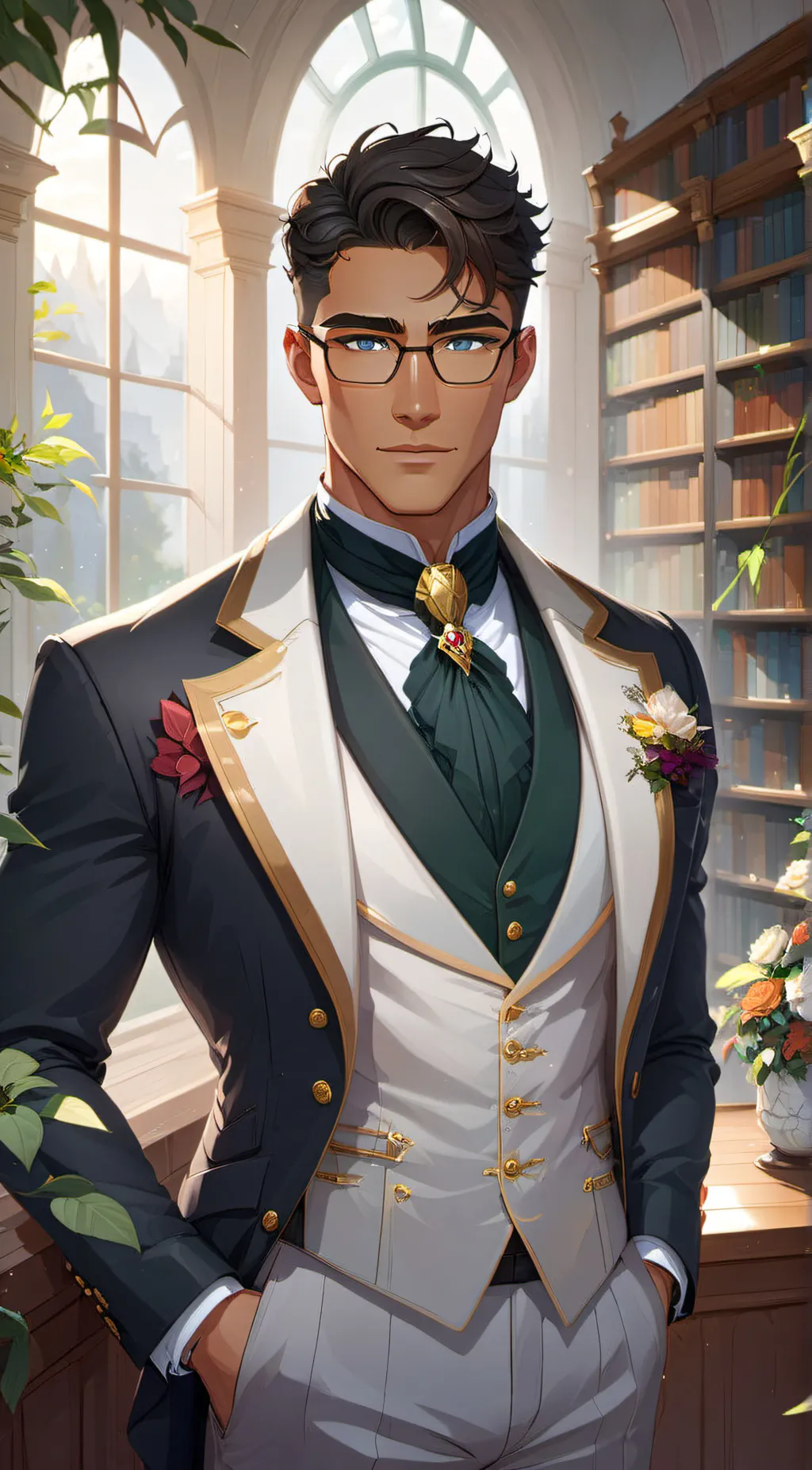 ai character: Rozen background