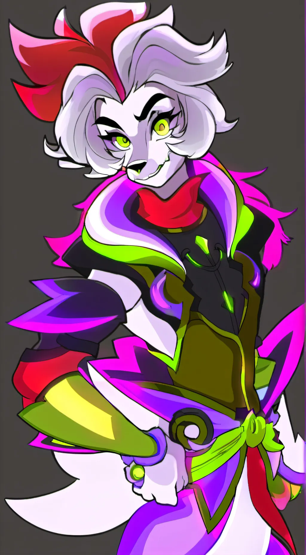 ai character: rock  background