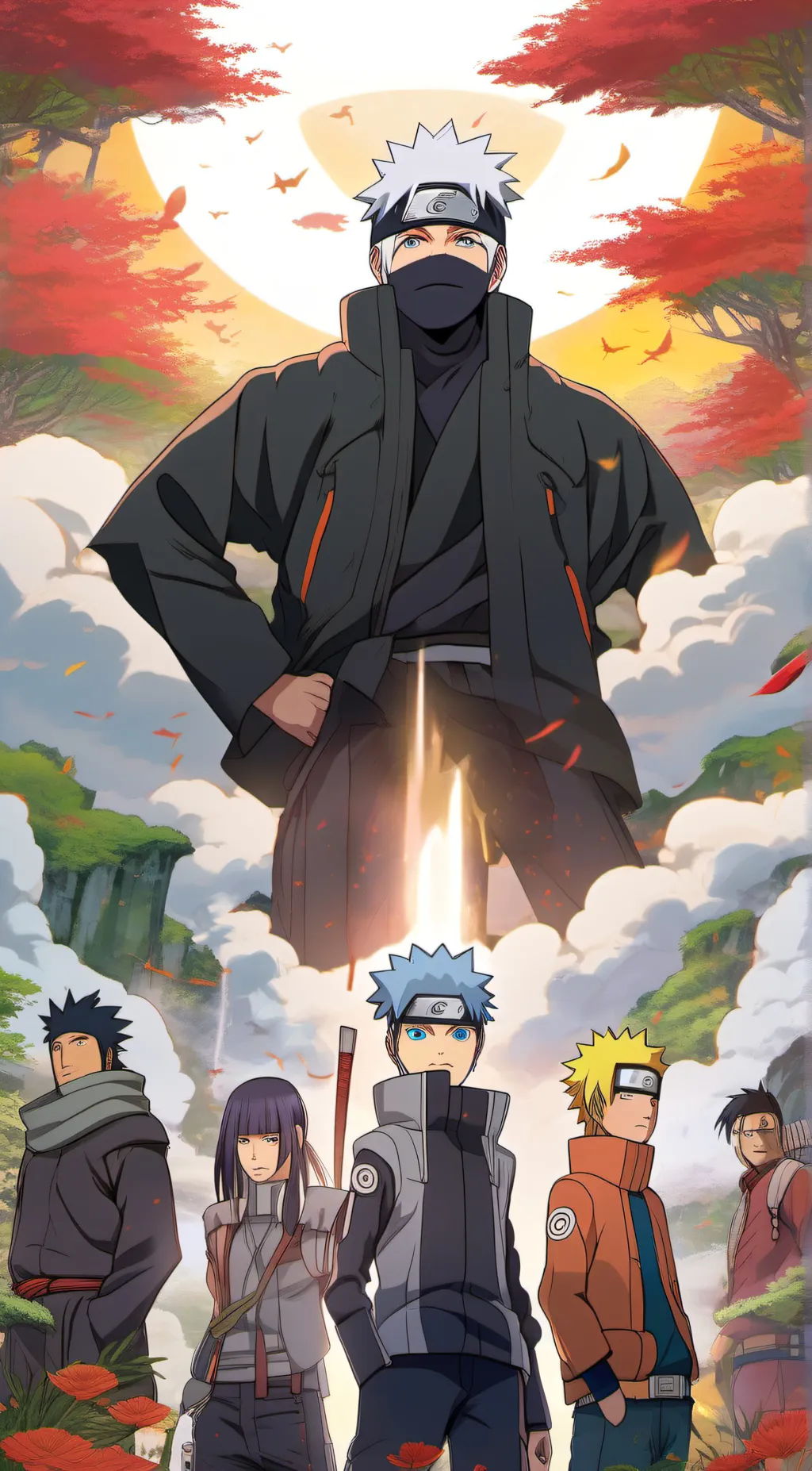 ai character: Team 7 background