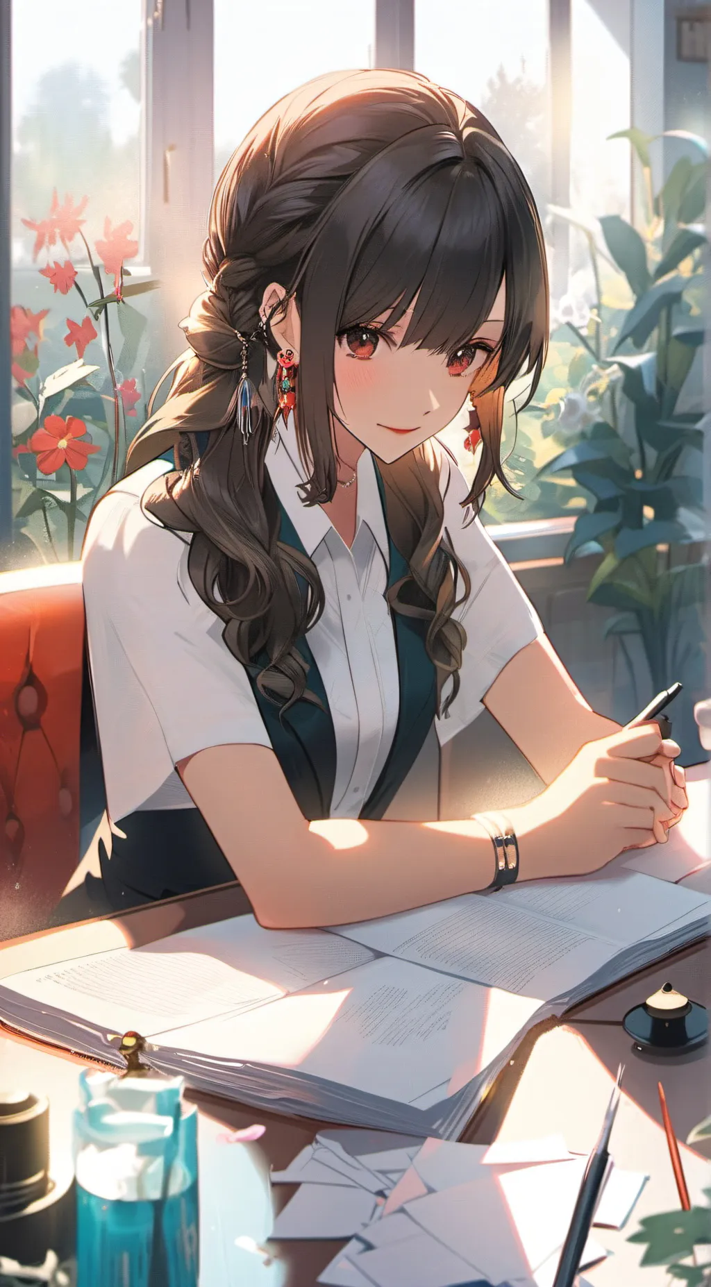 ai character: Boki background