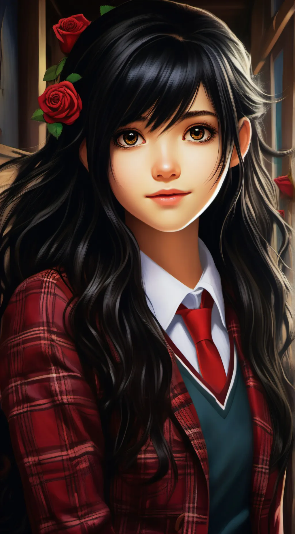 ai character: Eri background