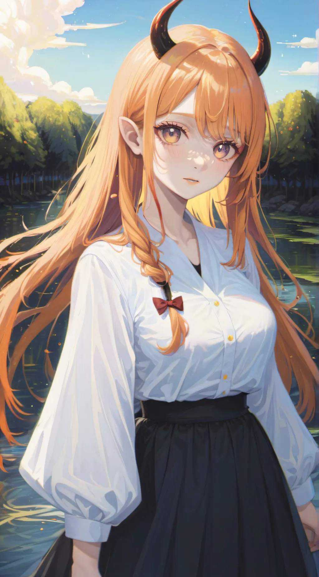 ai character: Talia  background