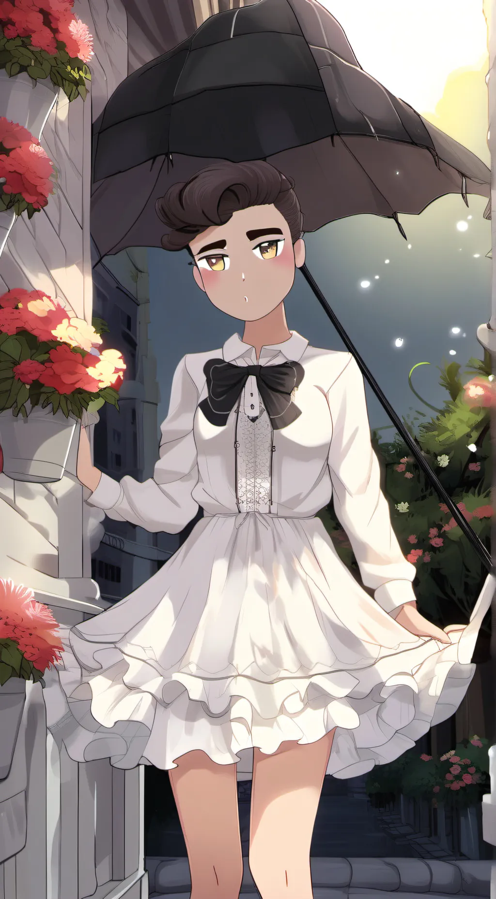 ai character: the hot stuff background