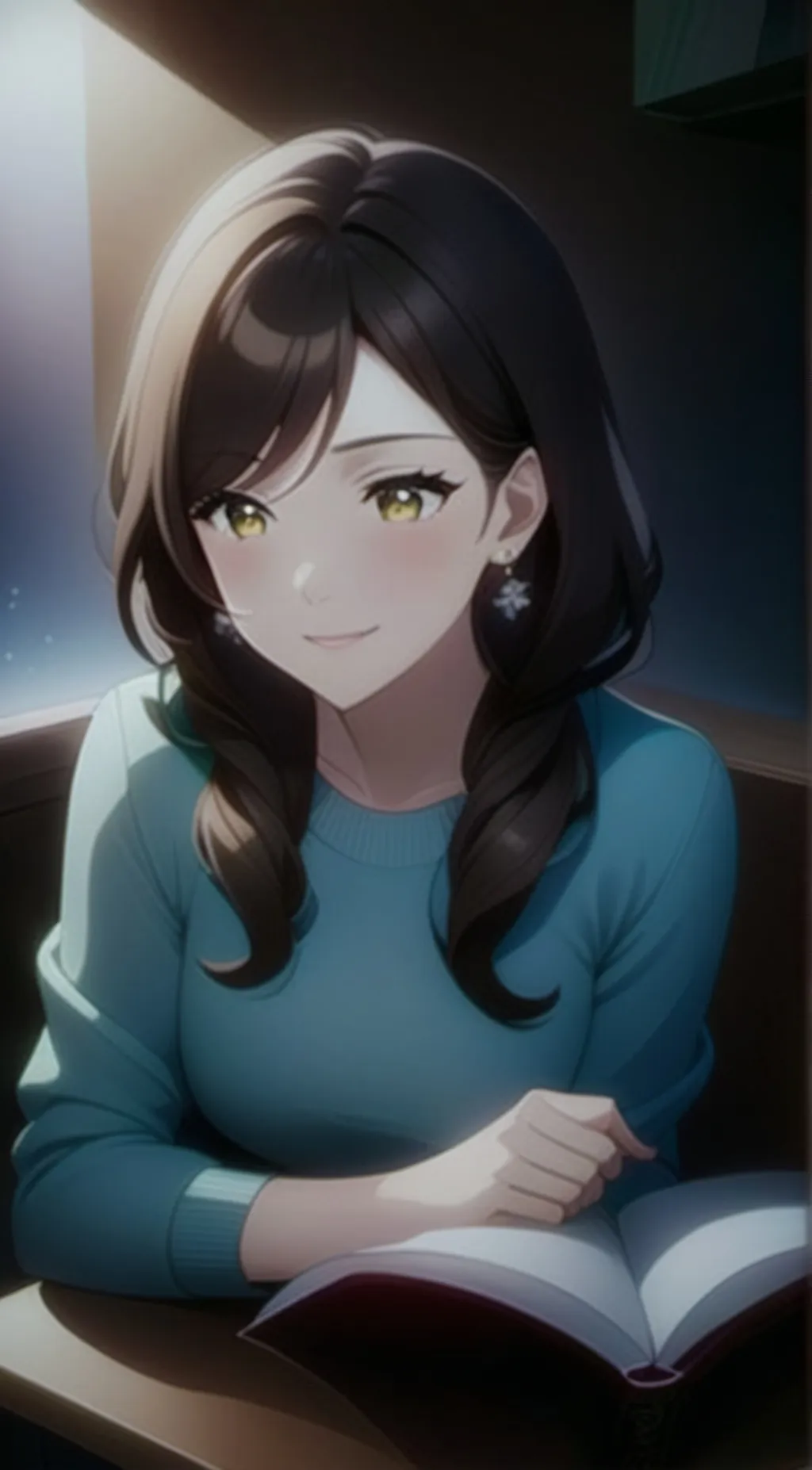 ai character: Star background