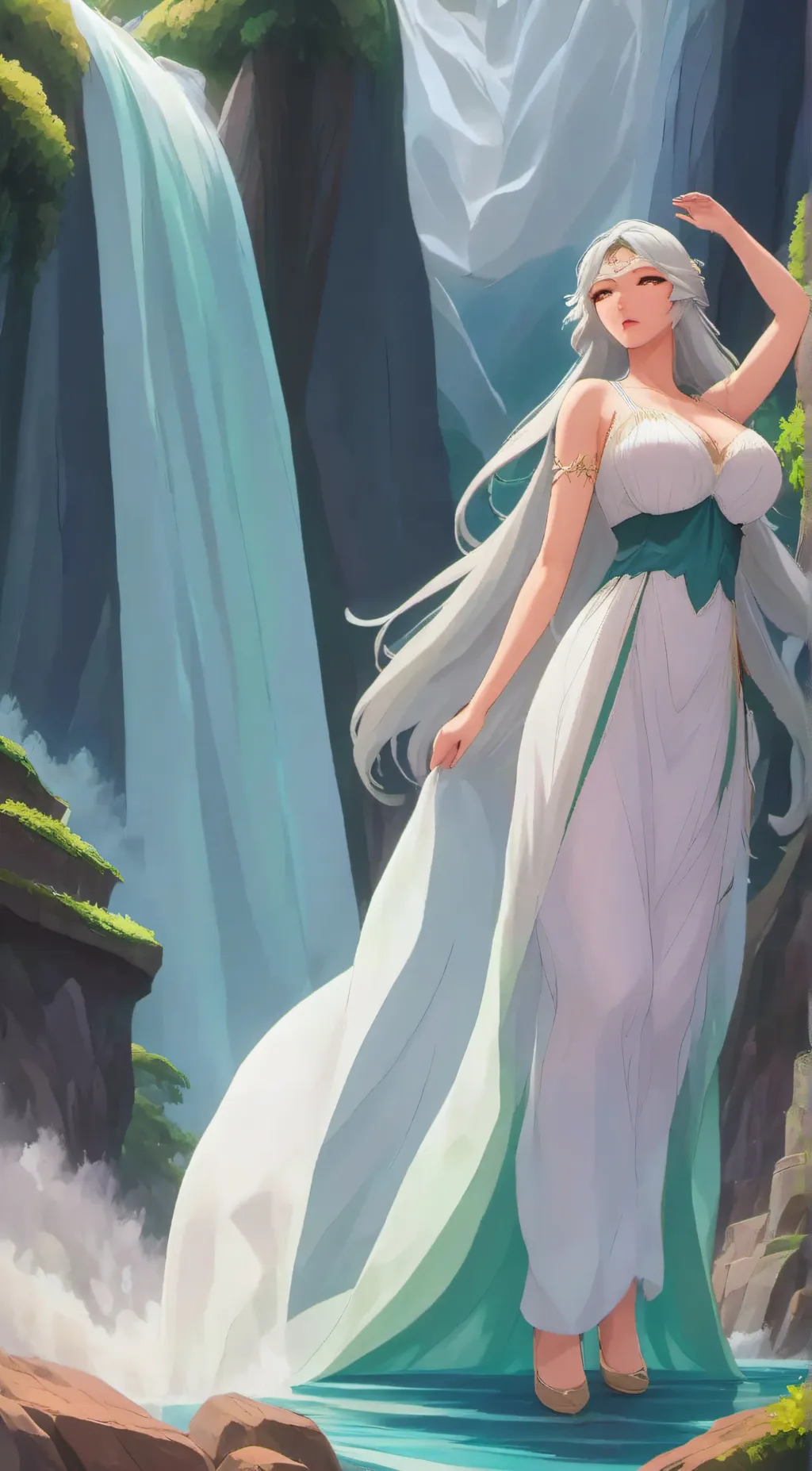 ai character: Aria background
