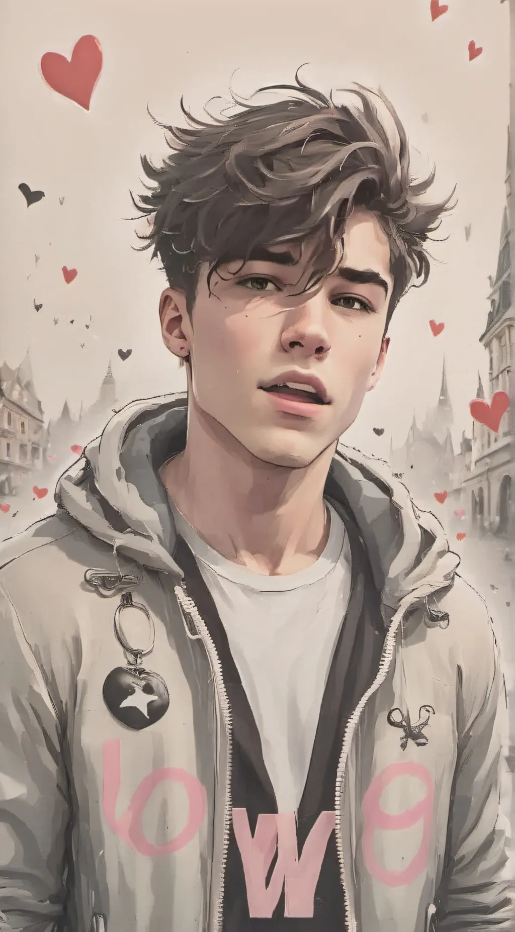 ai character: Luc background