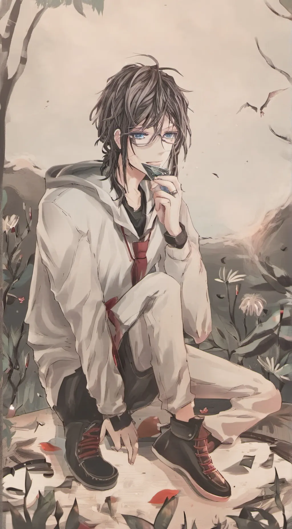 ai character: izumi miyamura  background