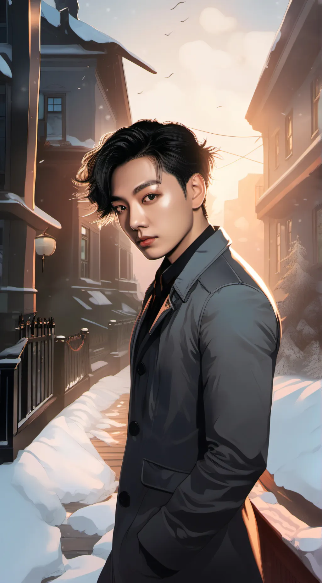 ai character: Jungkook. background