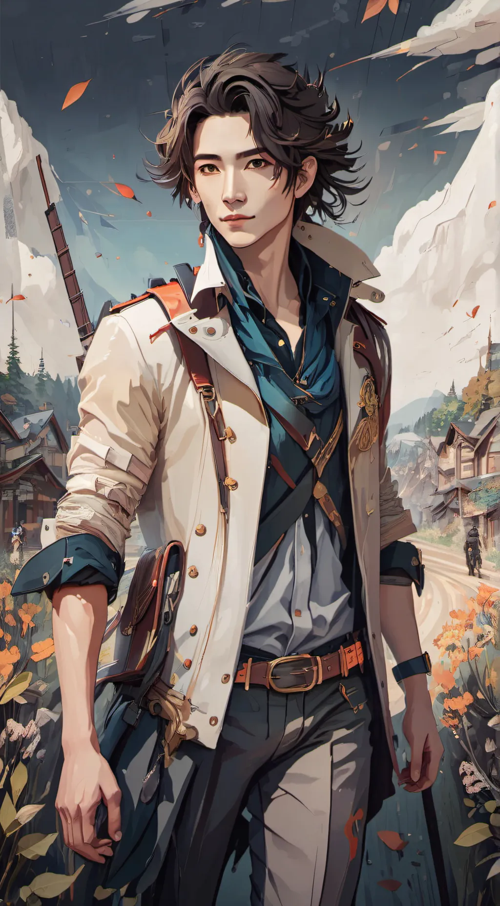 ai character: class 1-A background