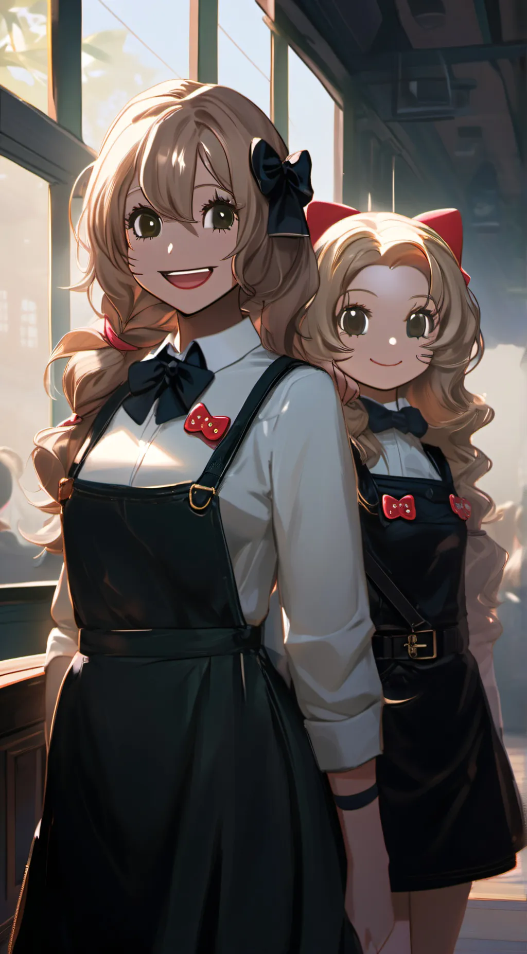 ai character: jane and lilly•☆ background