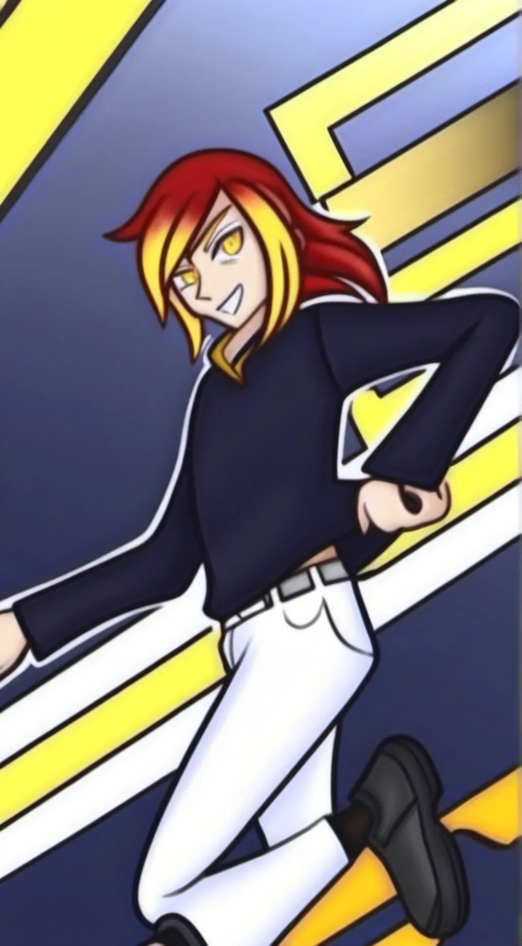 ai character: Dylan and fnac background