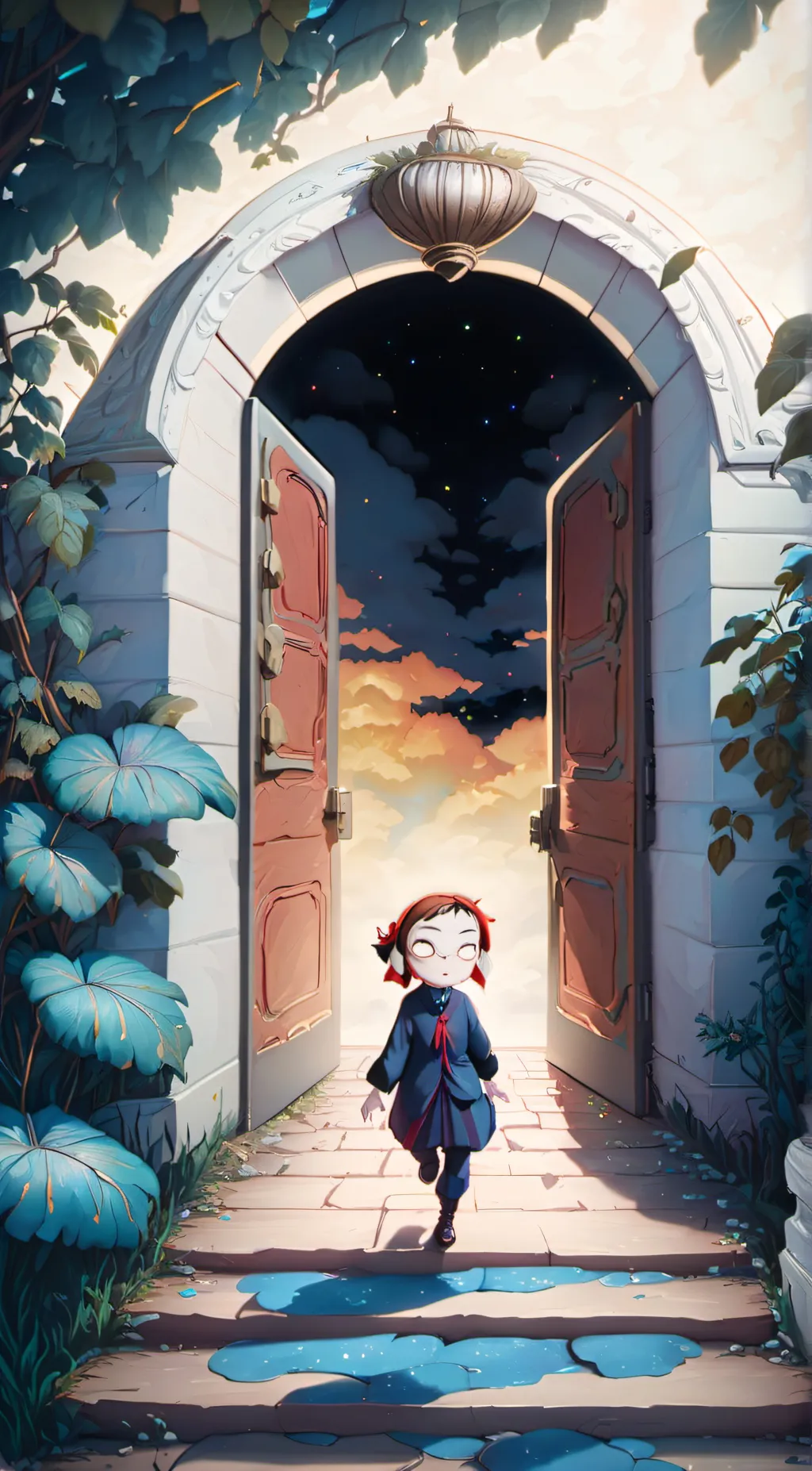 ai character: pomni background