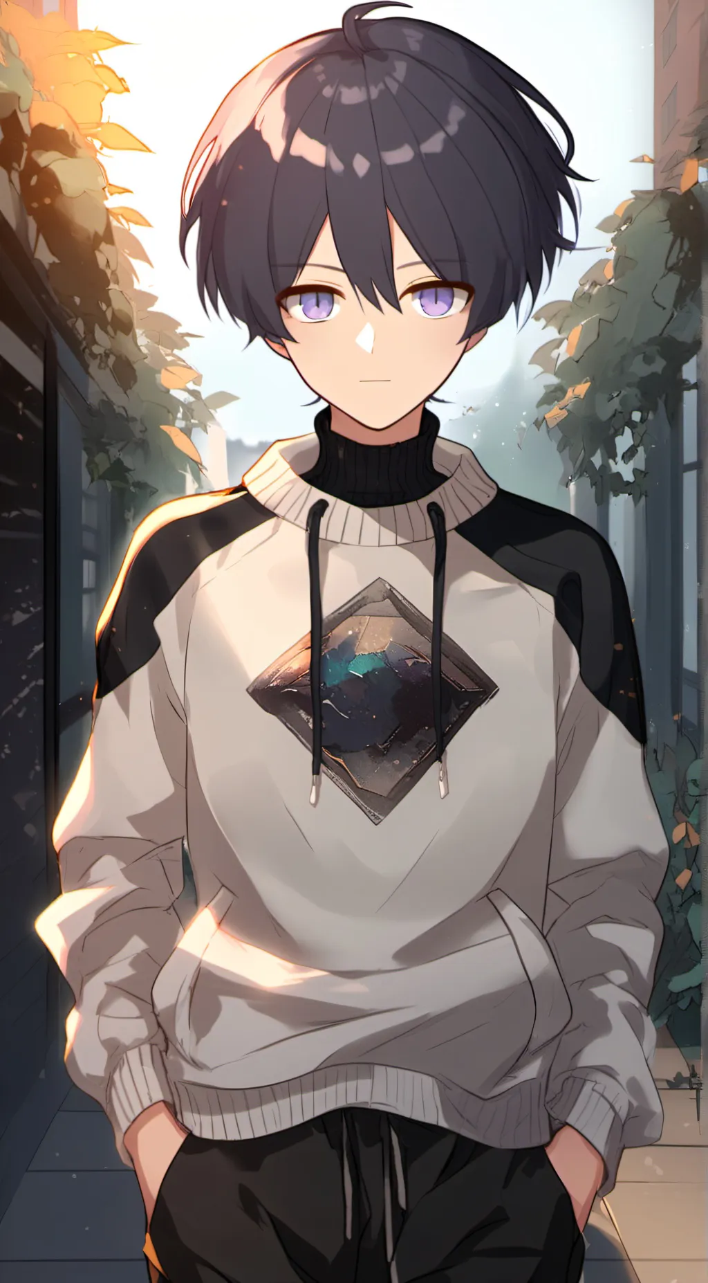 ai character: Wanderer background