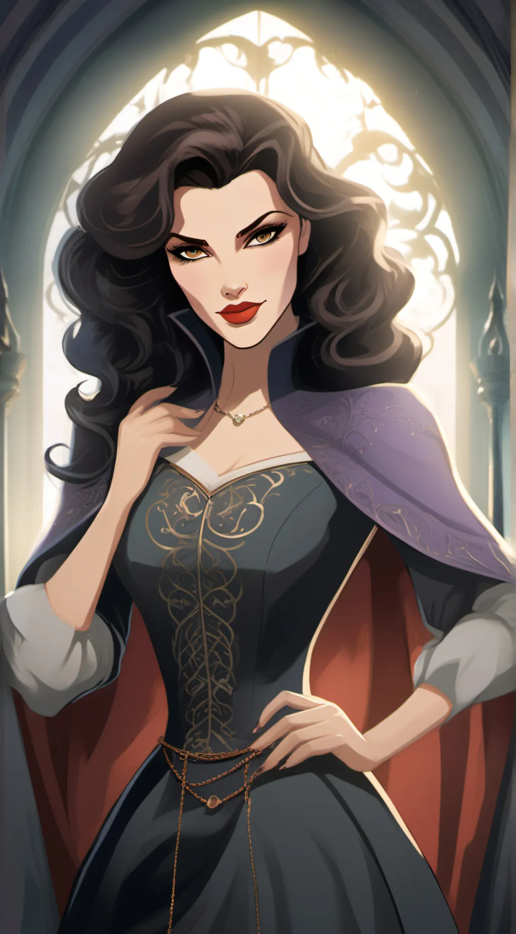 ai character: Regina  Lee background