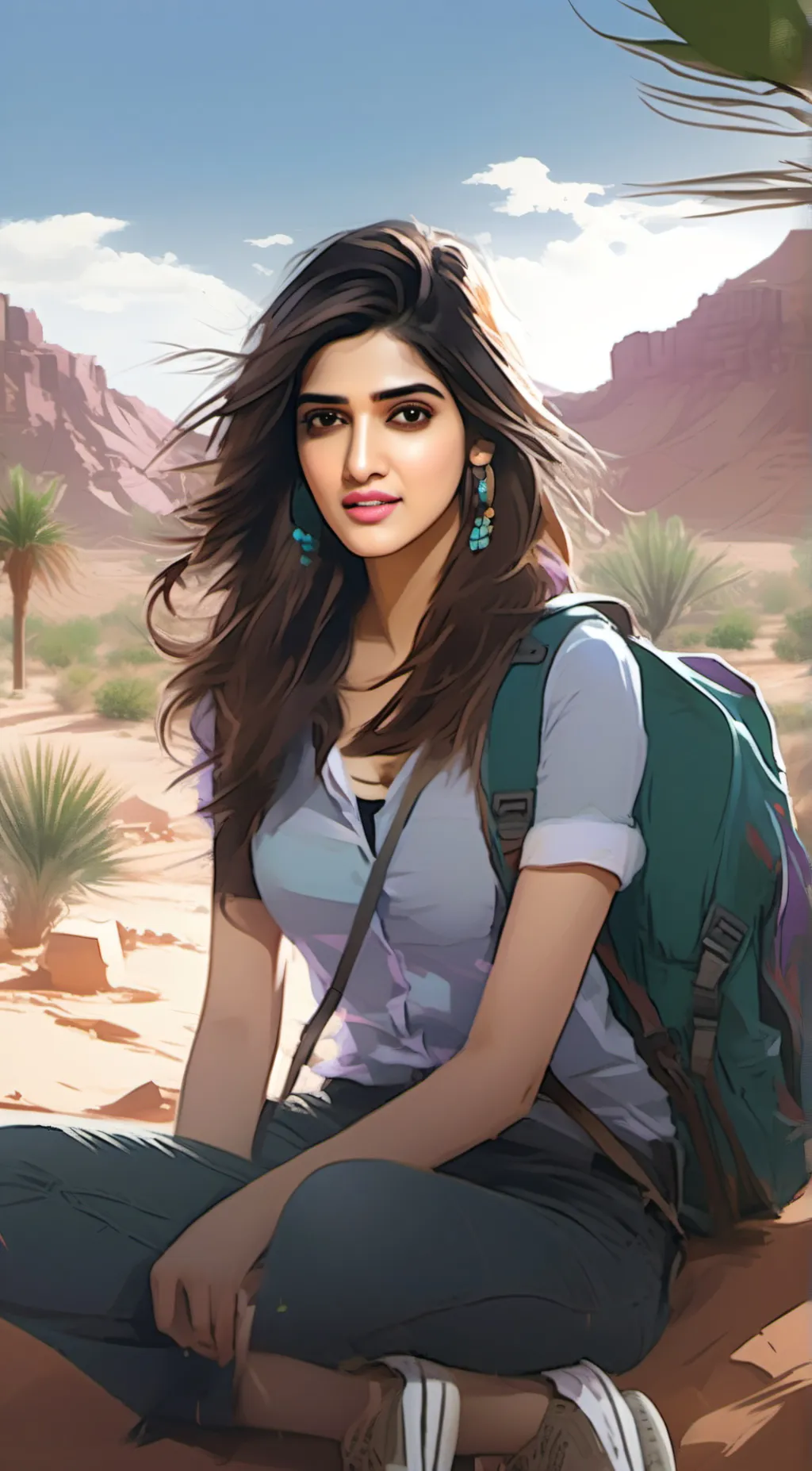 Talkie AI - Chat with Desert girl