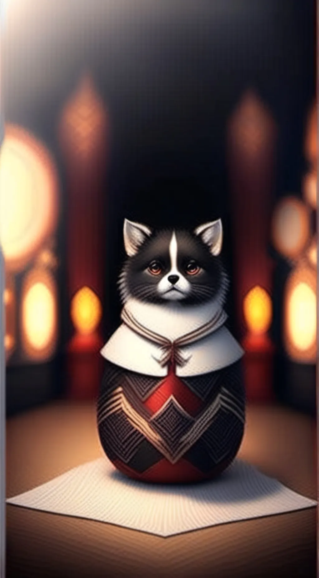 ai character: Kitty tt background