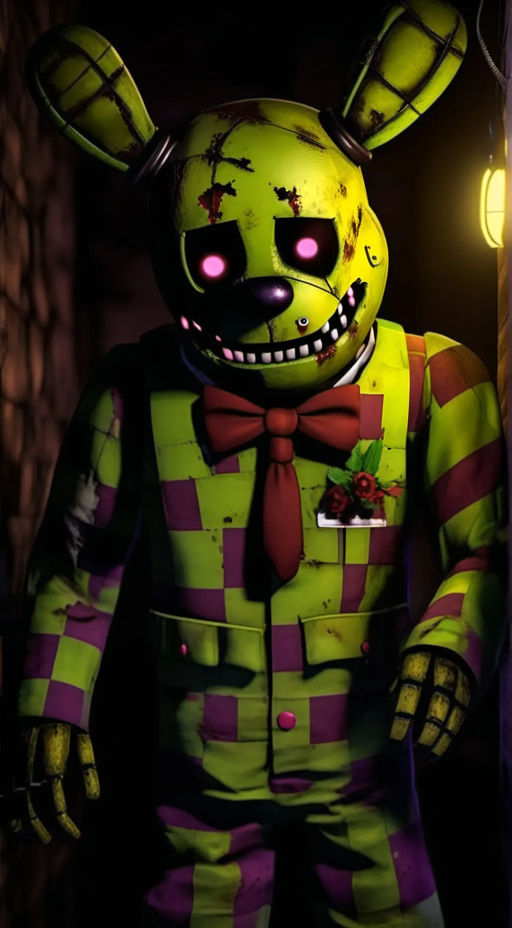 ai character: Springtrap background