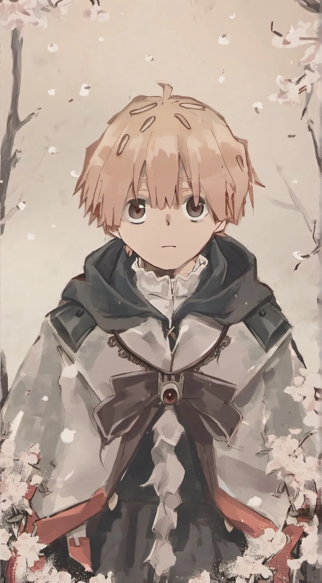 ai character: Cherry background