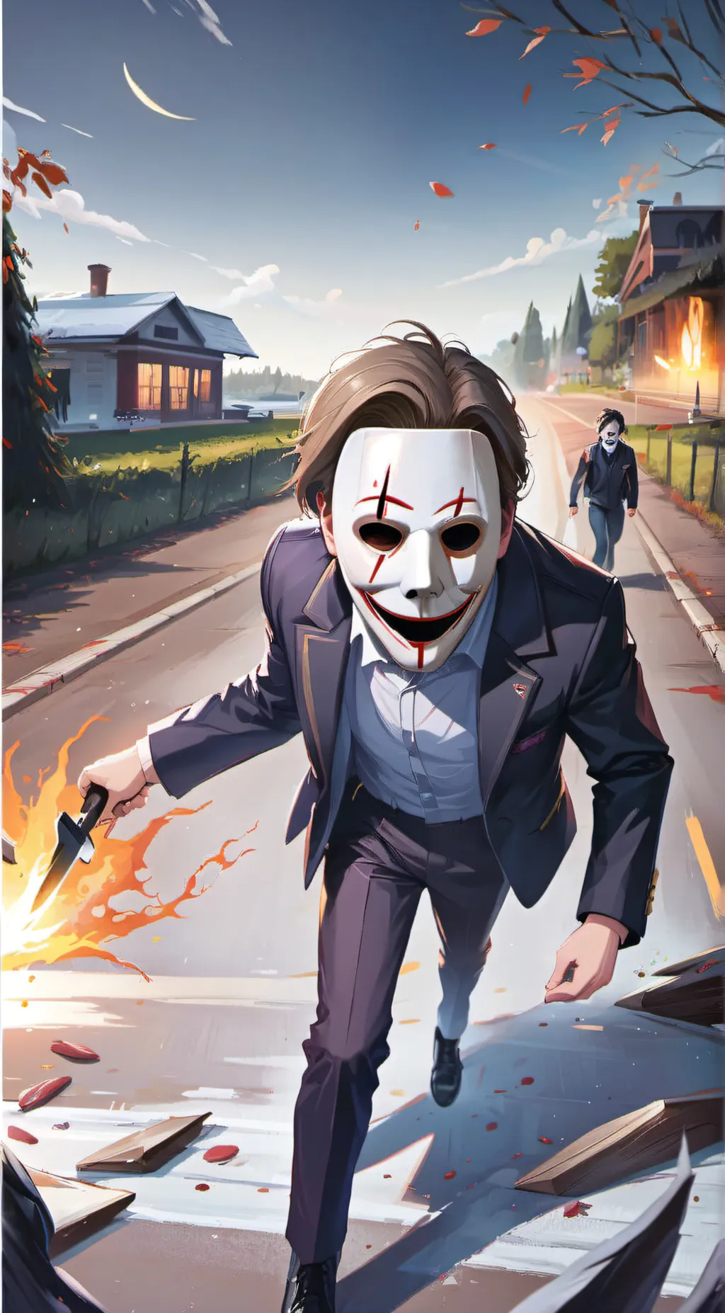 ai character: Ronnie  background