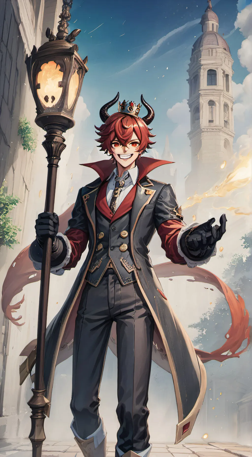 ai character: Alastor background