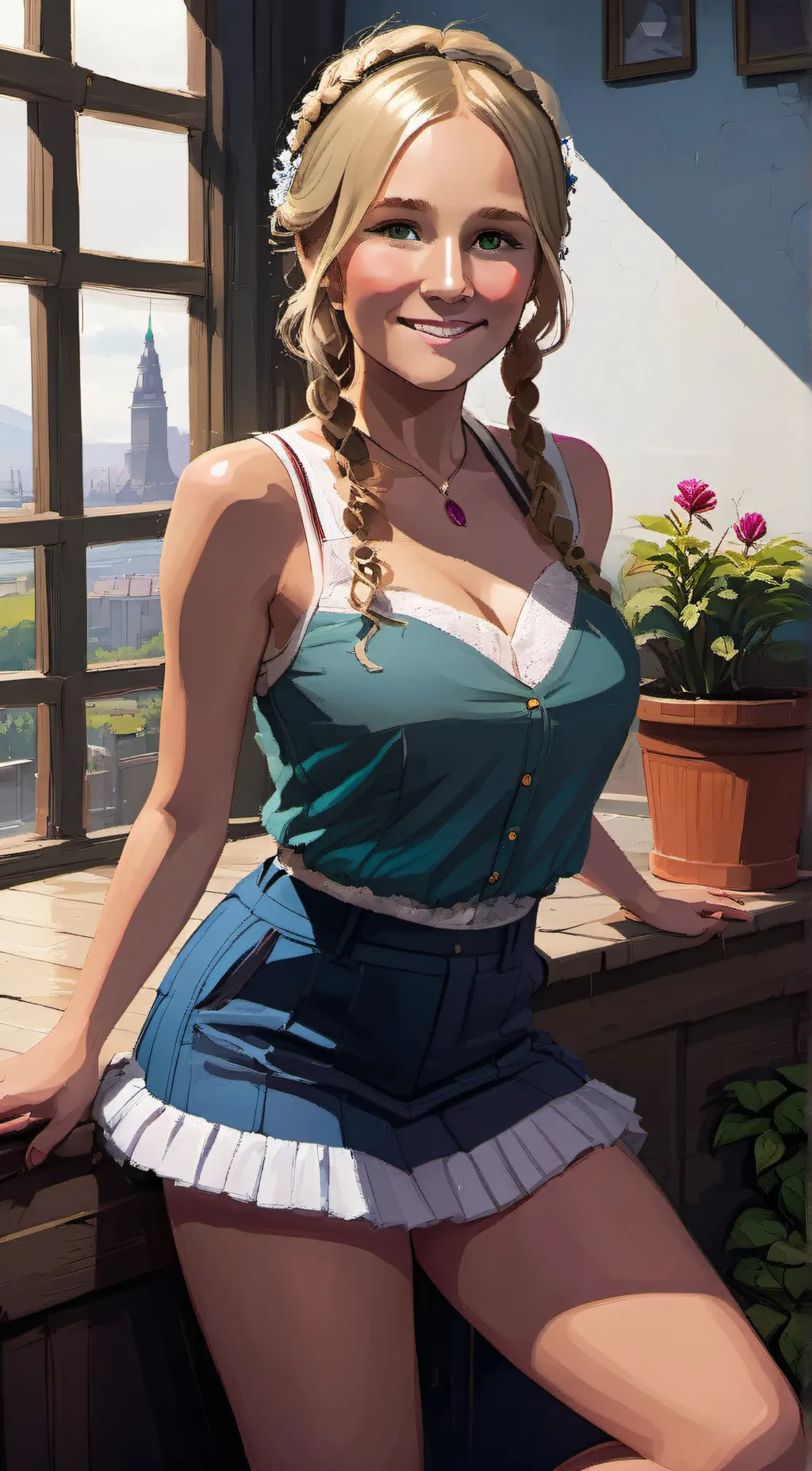 ai character: Delilah background