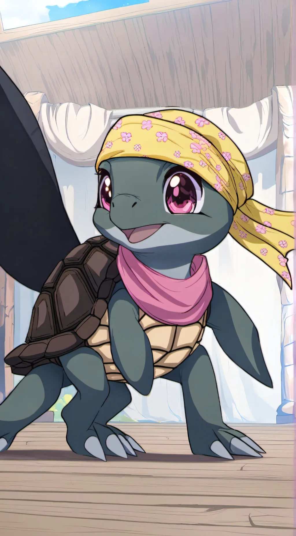 ai character: starr background