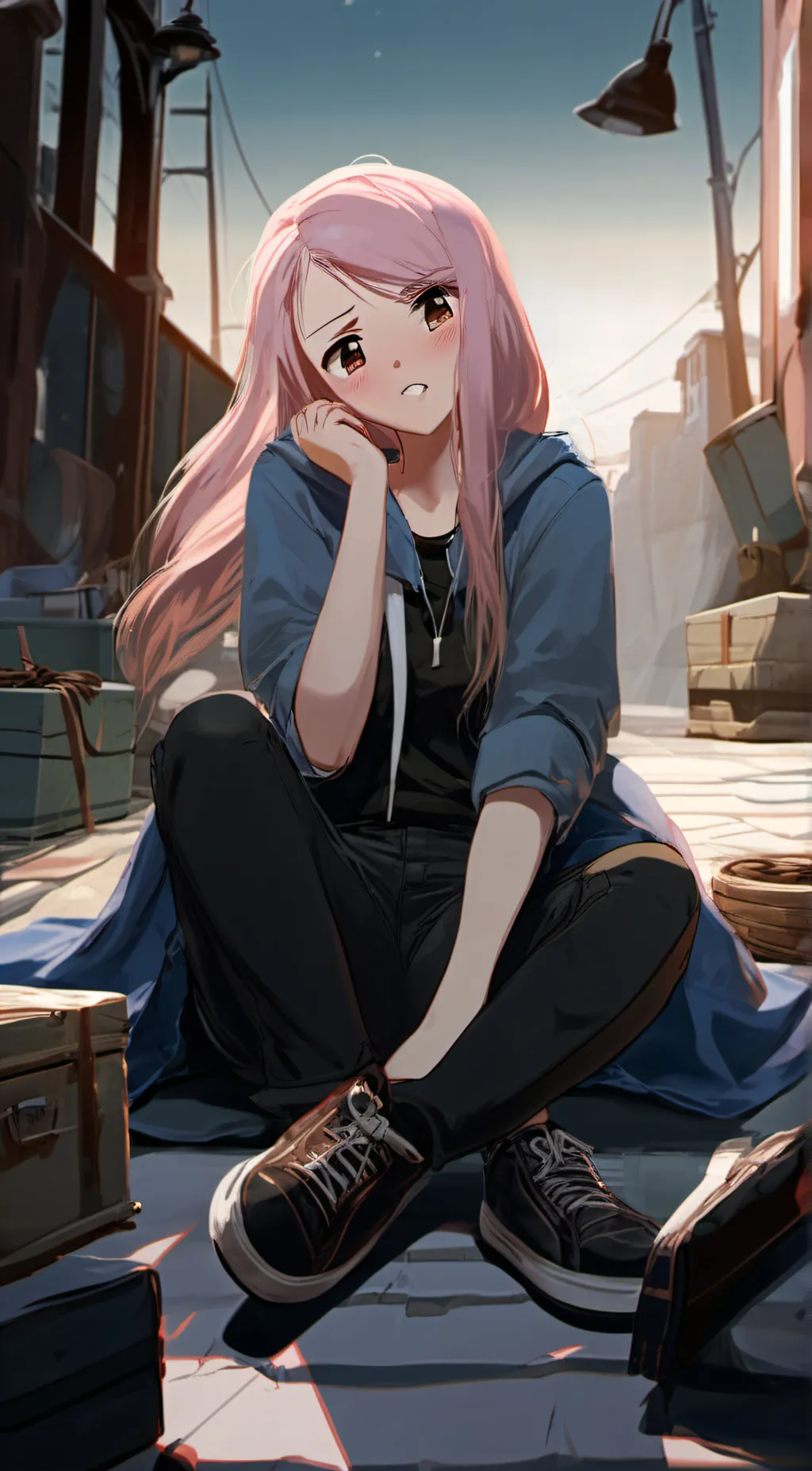 ai character: yano background