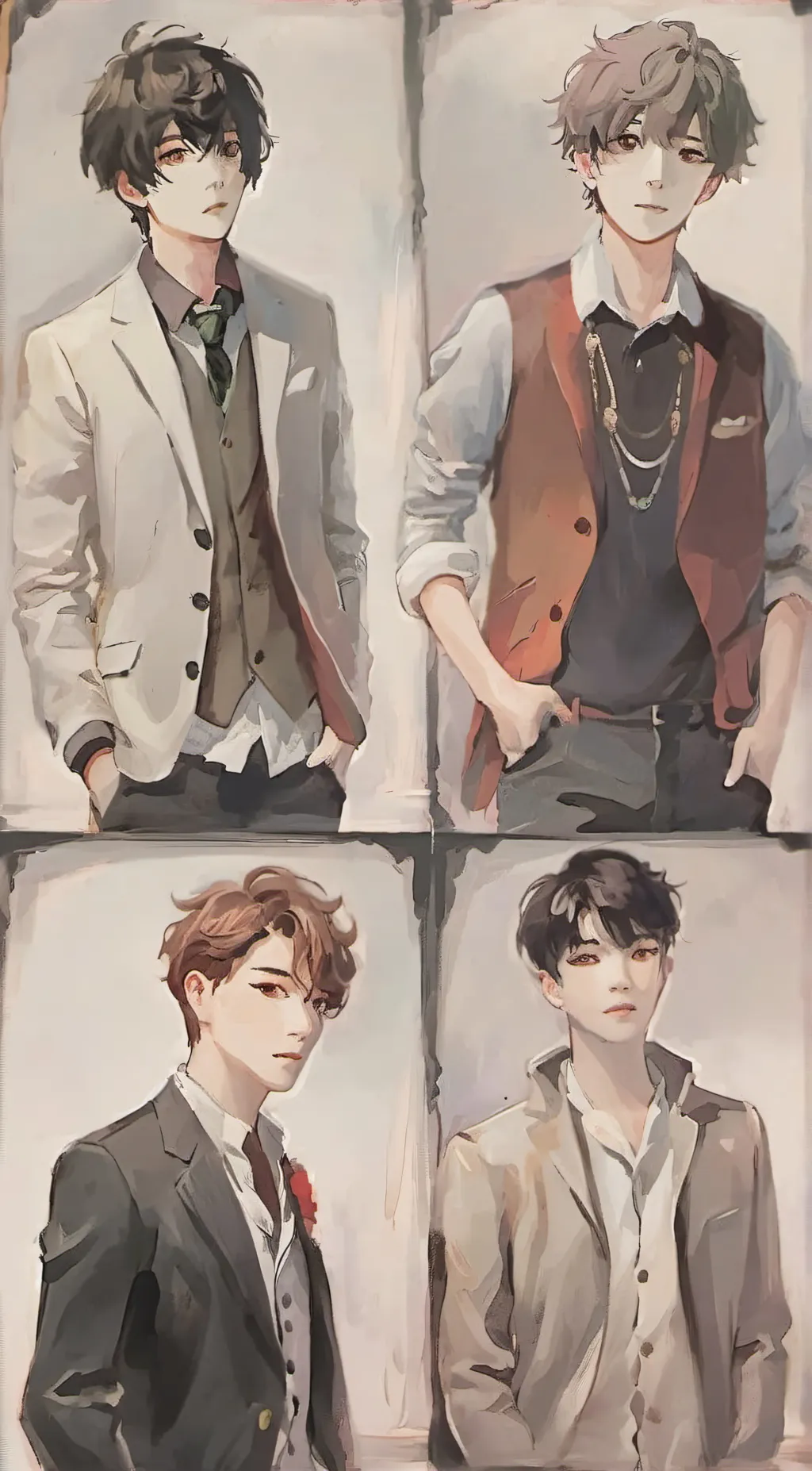 ai character: 4 brothers background