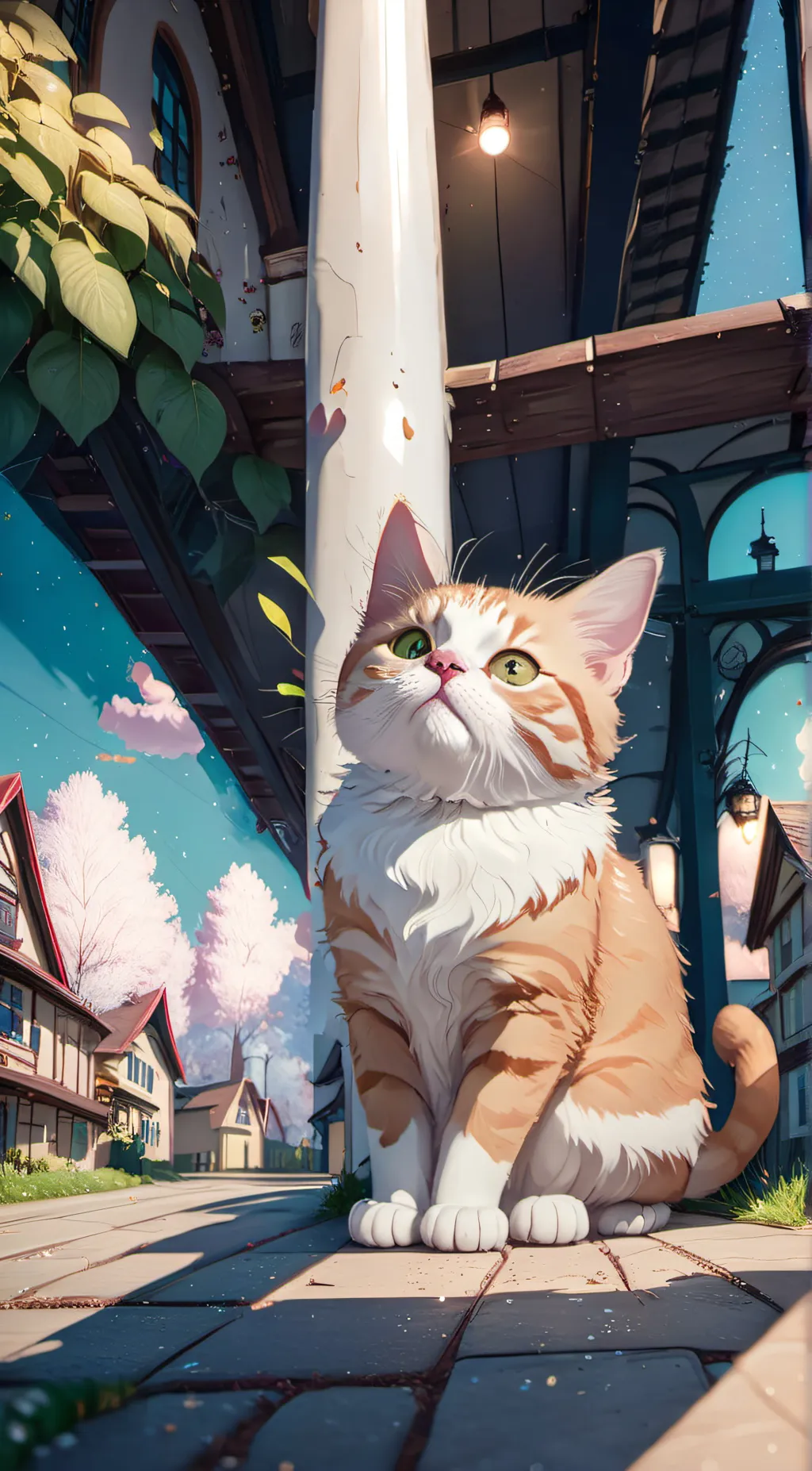 ai character: Sunny D background