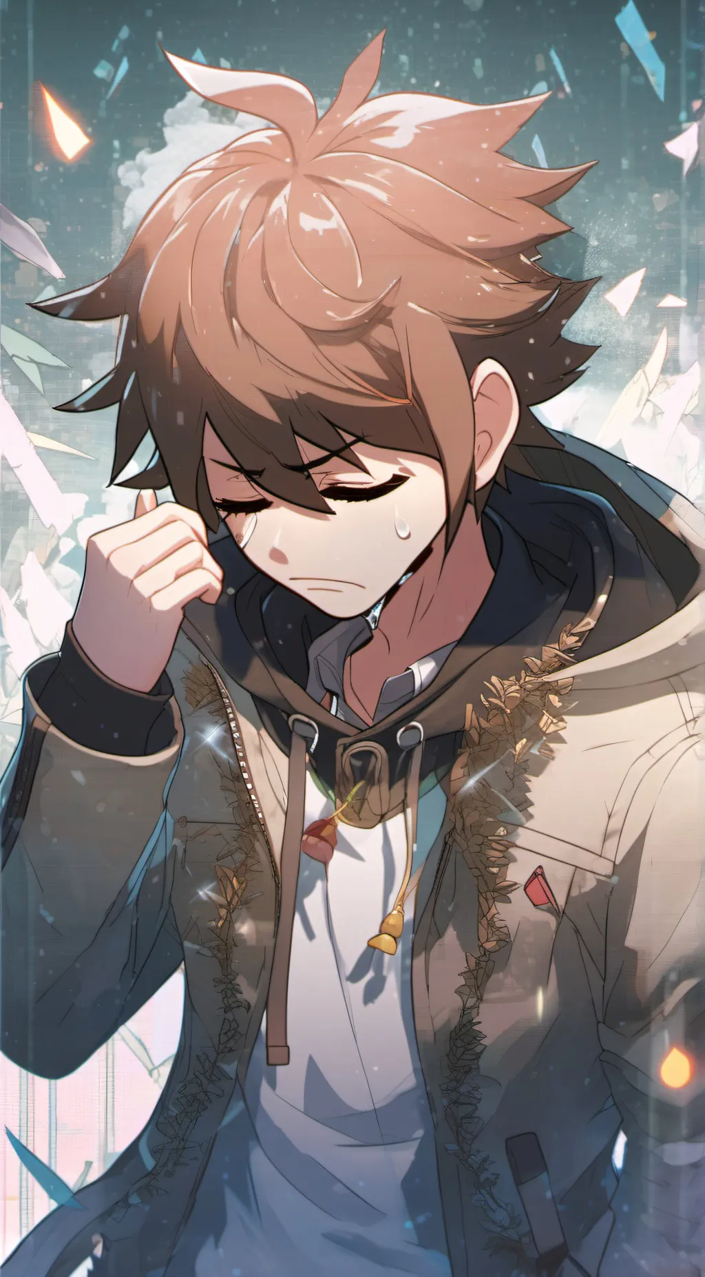 ai character: makoto naegi background