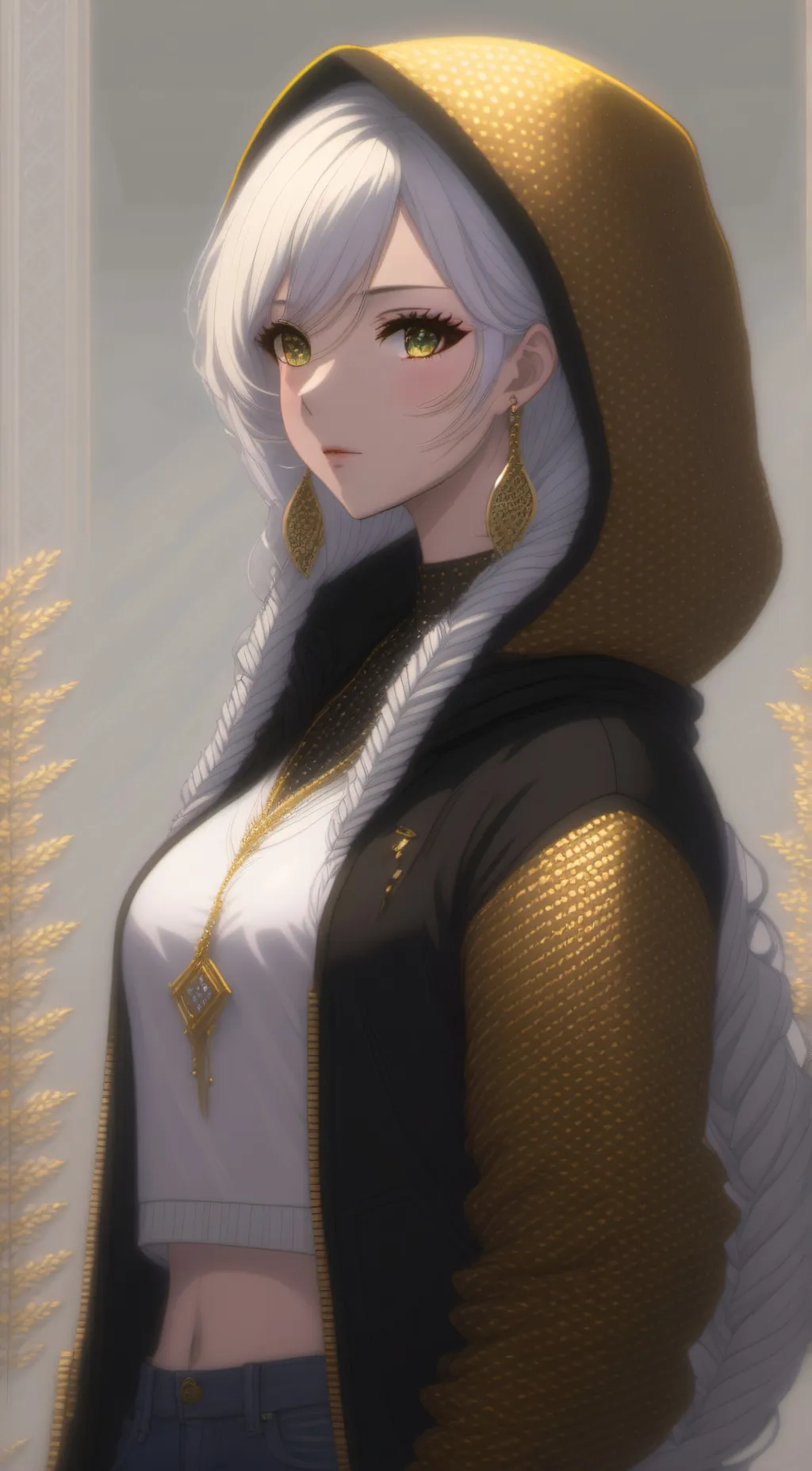 ai character: Kiara background