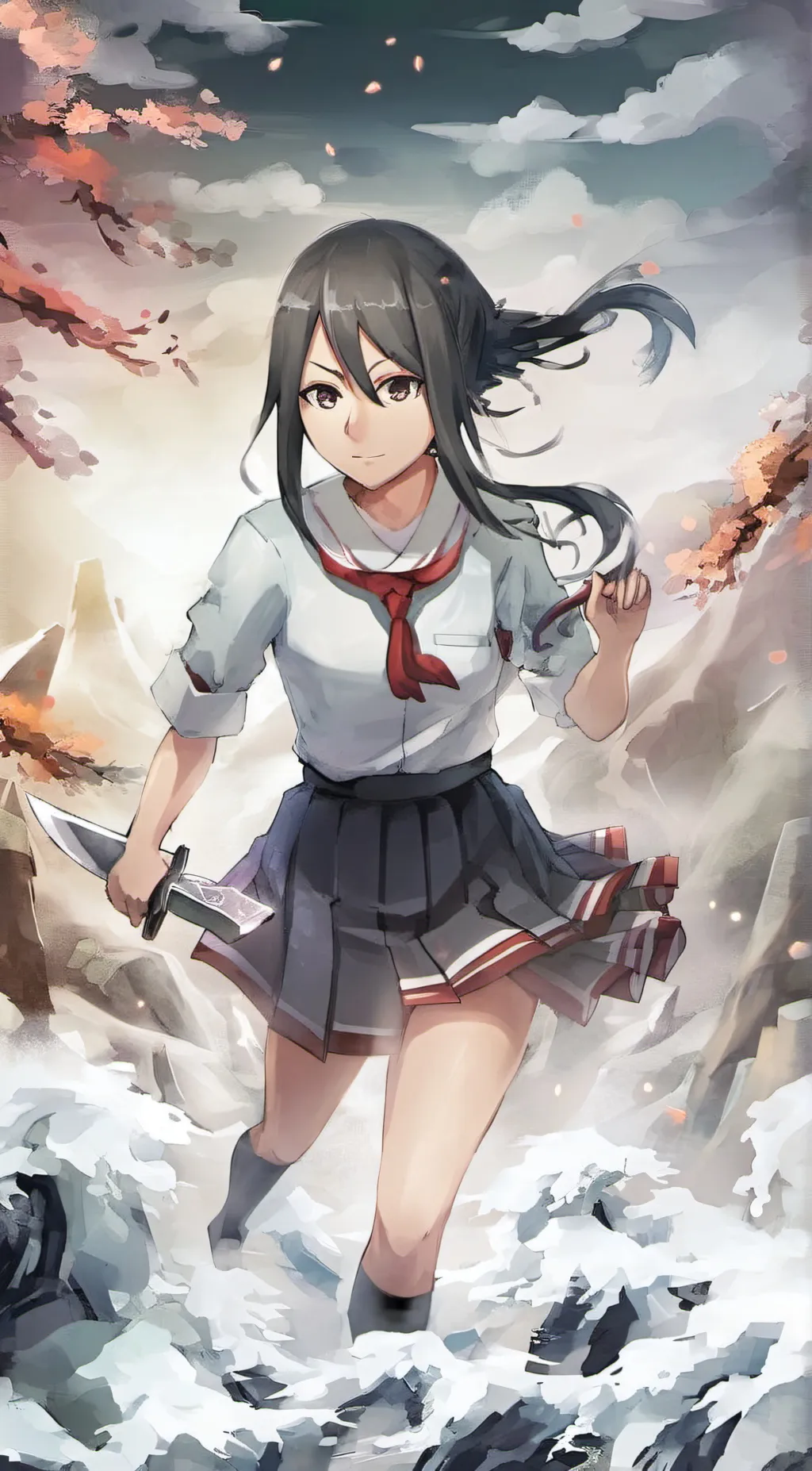 ai character: Ayano aishi background