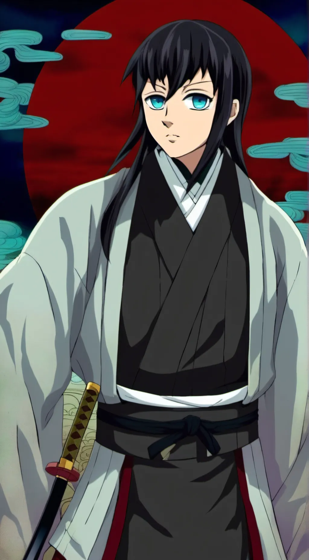 ai character: Muichiro Tokito background