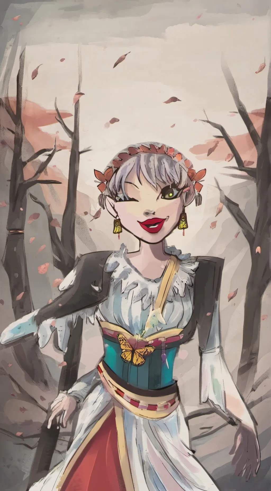 ai character: chole background