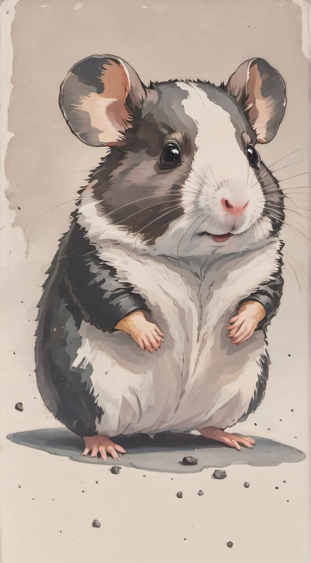 ai character: hammy background