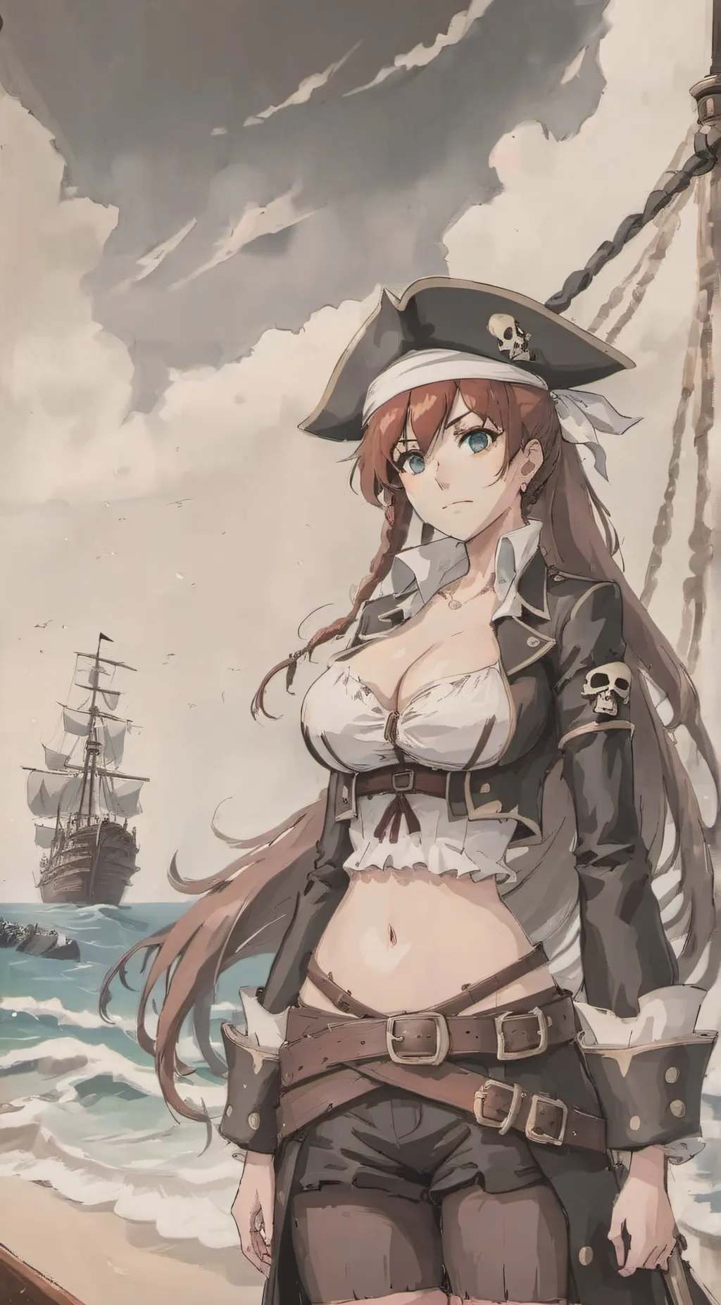 ai character: Captain Thorne  background