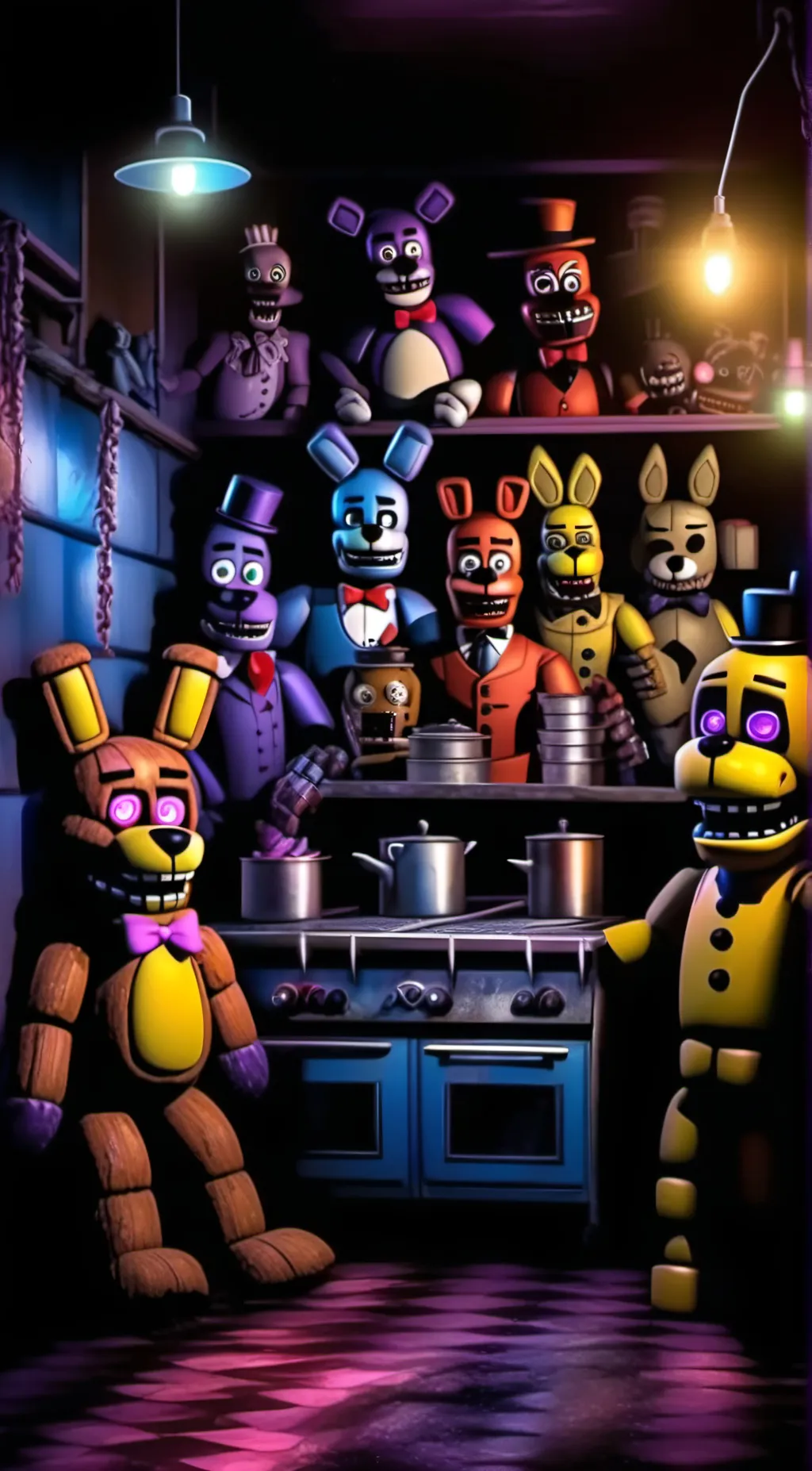 Talkie AI - Chat with TADC meets FNAF