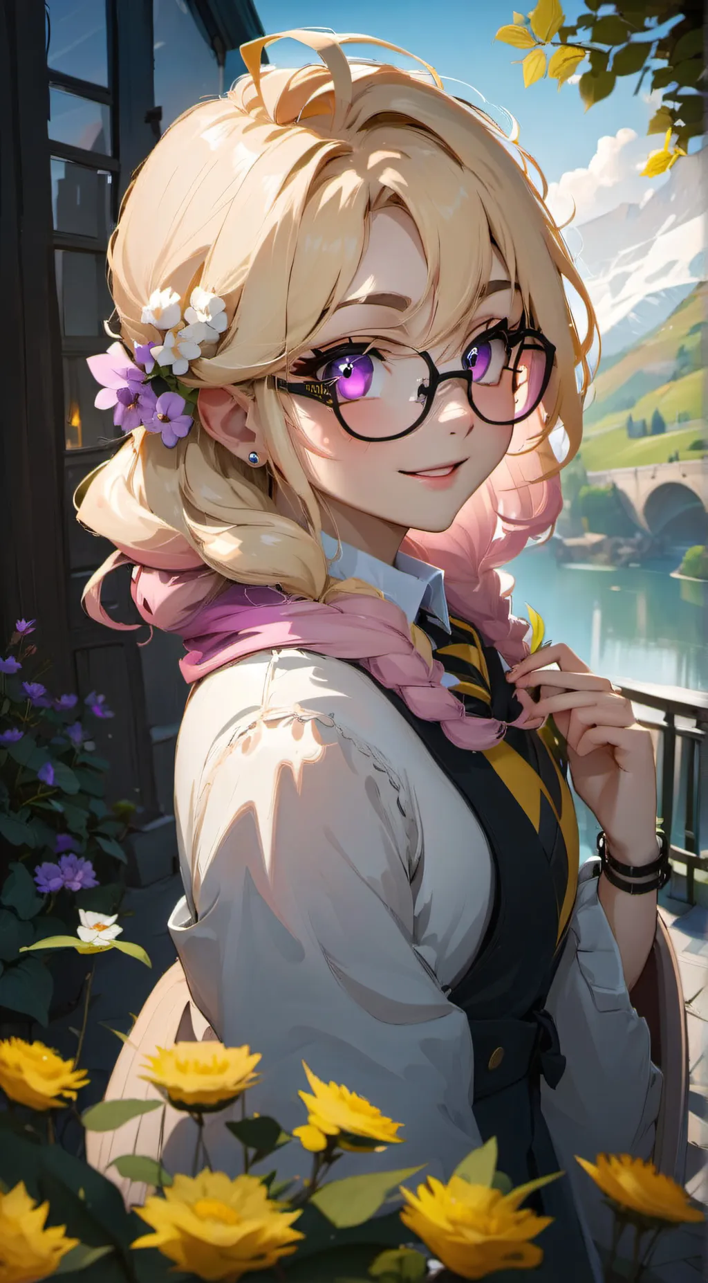 ai character: Lucia background