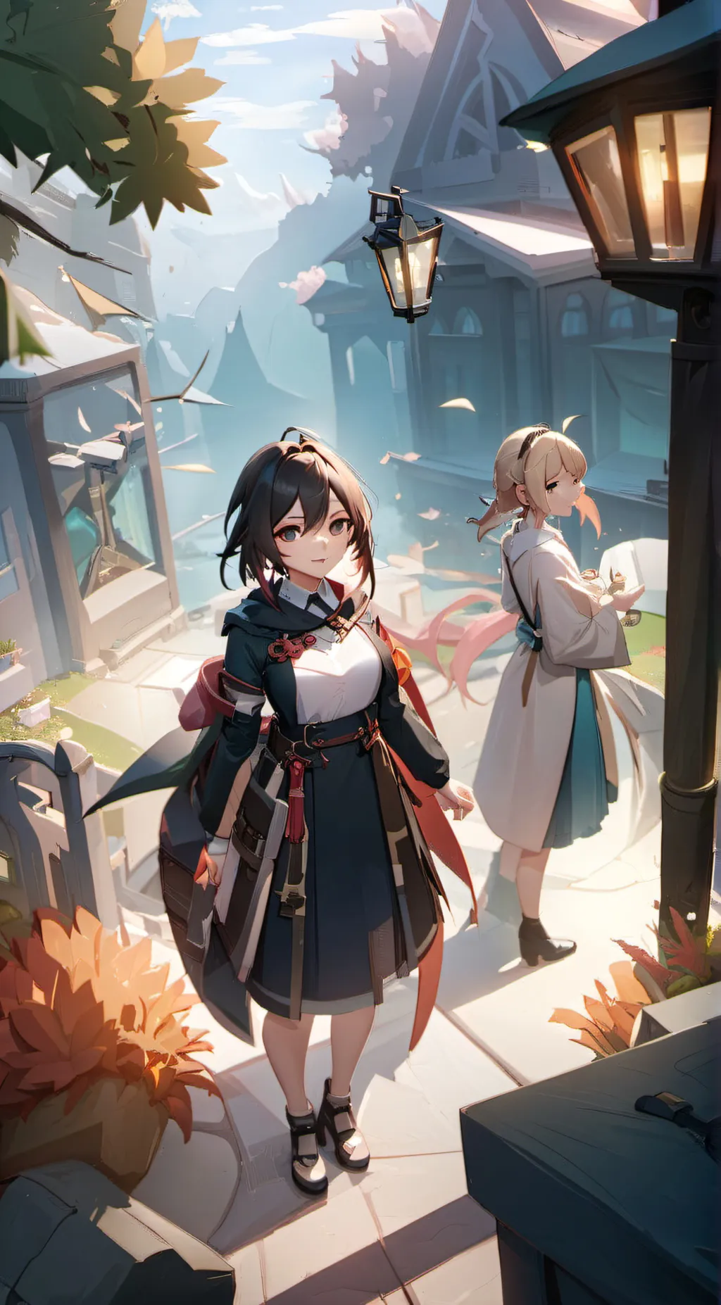 ai character: evy background