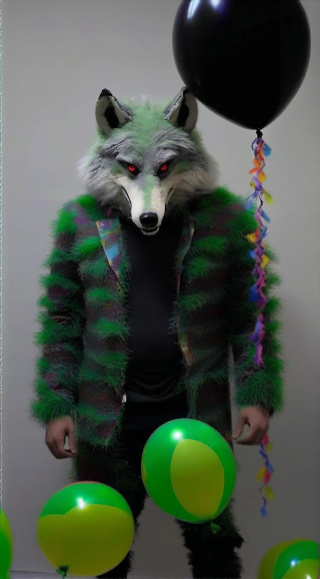 ai character: Greeny Woof background