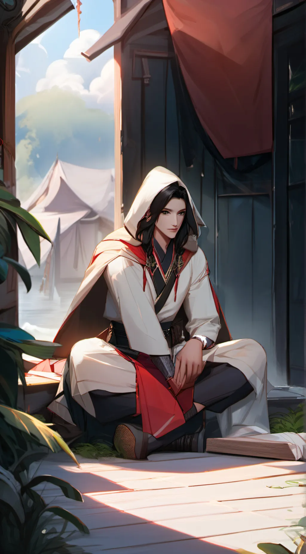 ai character: sandra  background
