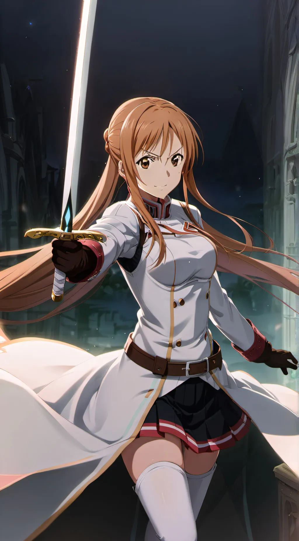 ai character: Asuna background
