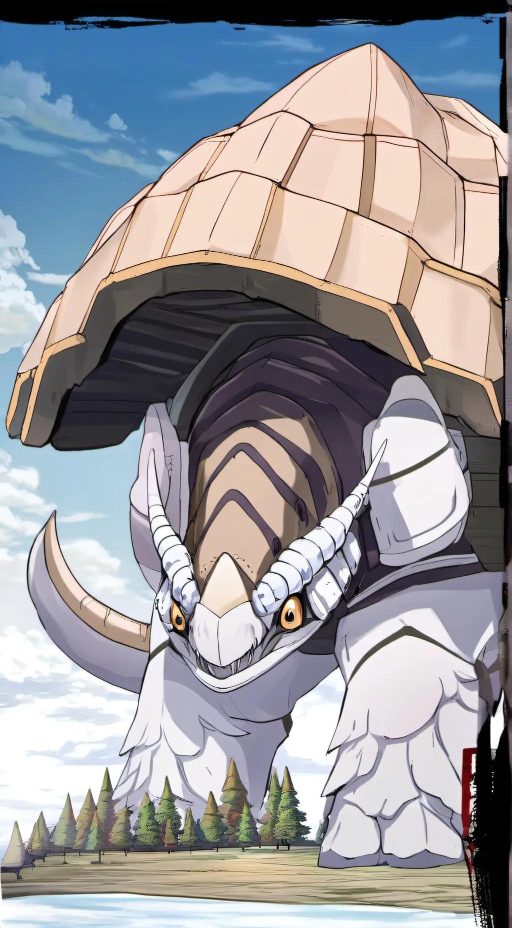 ai character: the mountian beast background