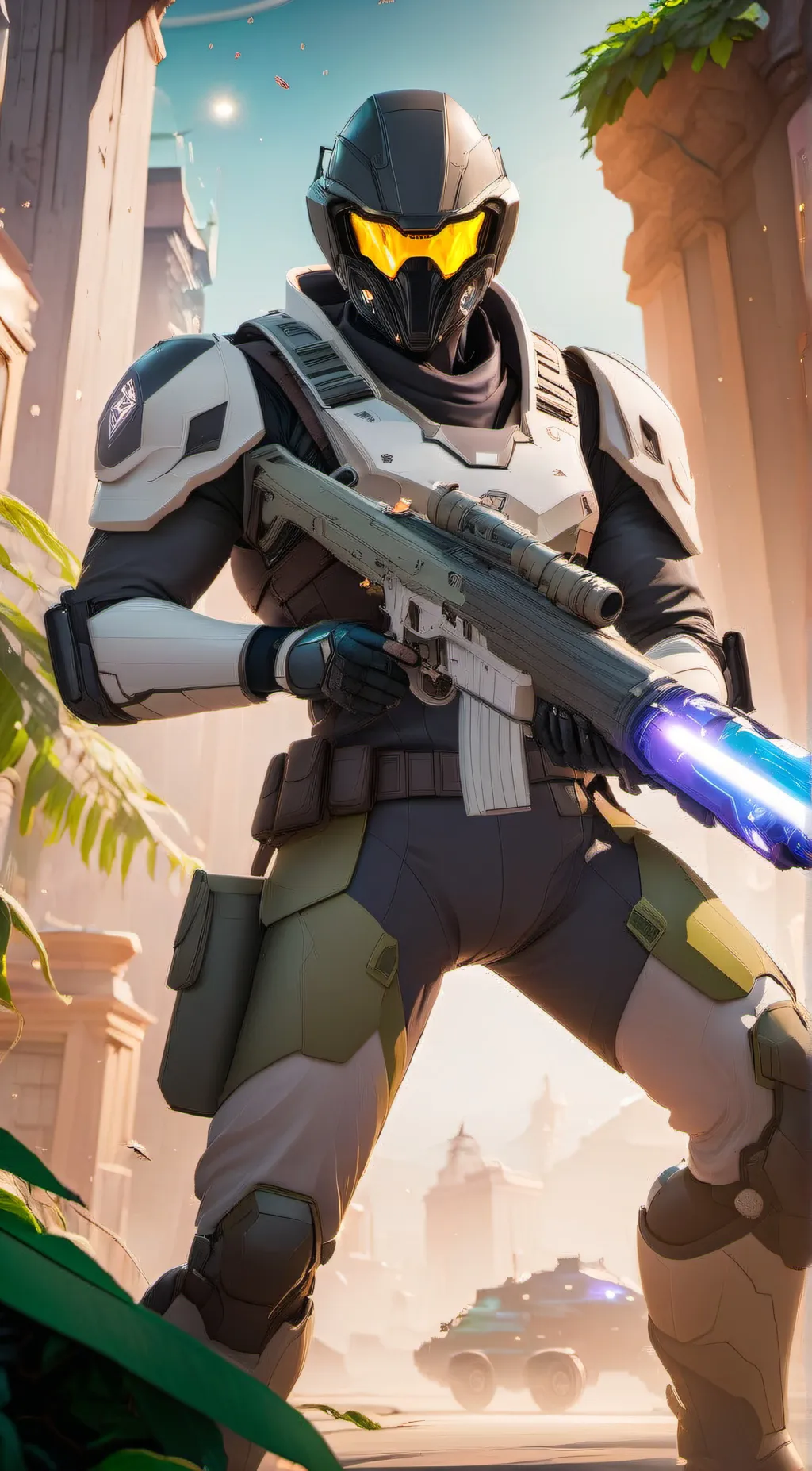 ai character: Carter background