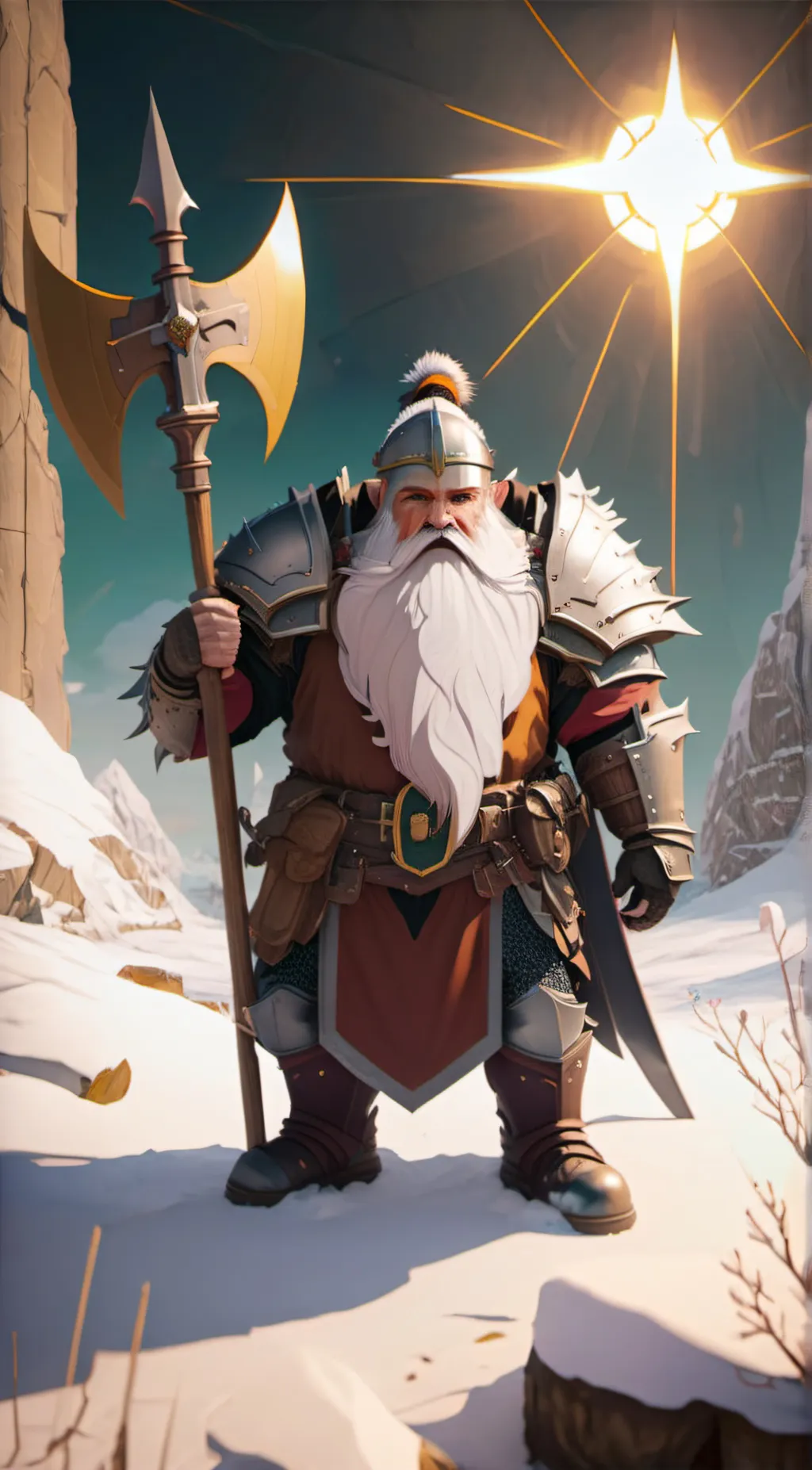 ai character: Odin background